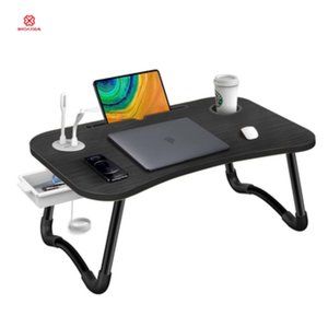 Portable Foldable Laptop Tray Table Multifunctional Laptop Bed Desk with USB